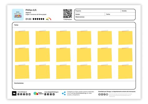 Phillips 6/6 - Design Thinking in Spanish