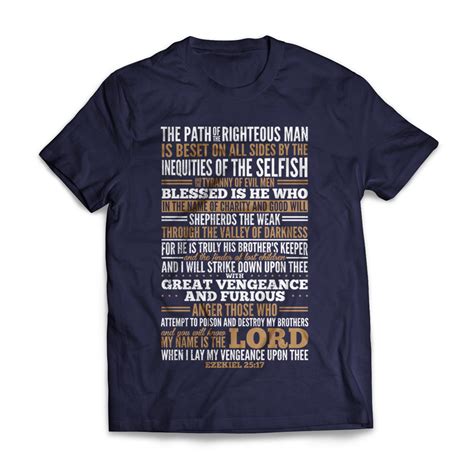 Pulp Fiction Bible Verse - Pulp Fiction T-Shirt – GetShirtz