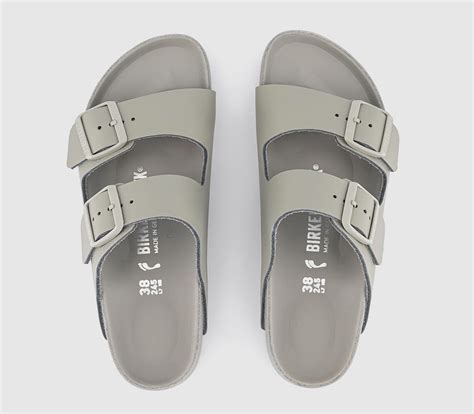 BIRKENSTOCK Arizona Two Strap Exquisite Mineral Gray - Women’s Sandals