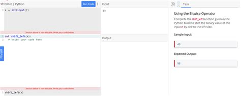 Image result for Bitwise Left Shift in Python