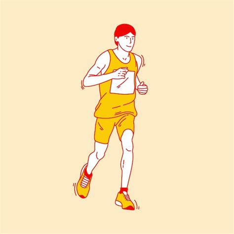 Marathon Runner Cartoon 的图像结果