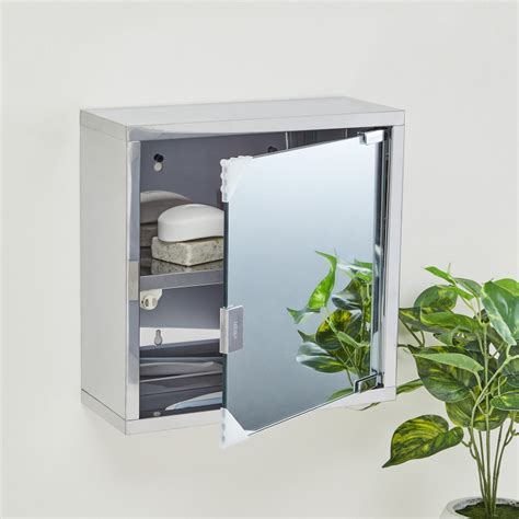Buy Orion Ella Solid Stainless Steel Rectangular Wall Mounted Mirror ...