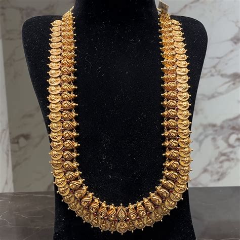 MUKUNDA JEWELLERS 60.358gms HARAMS 22K Yellow Gold – BangaruRani