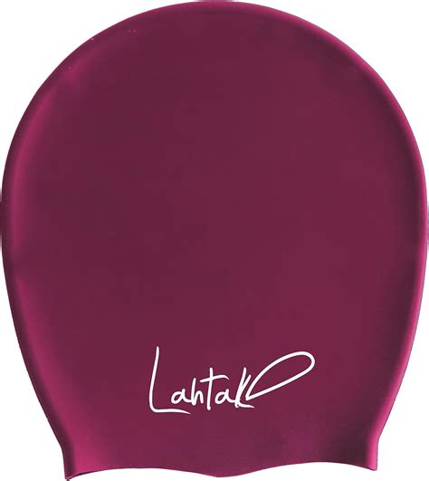 Lahtak Large Swim Cap for Long Hair - Waterproof Durable India | Ubuy