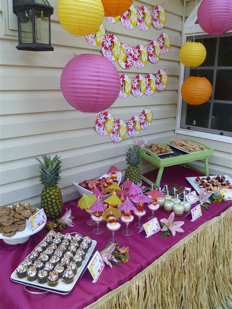Tropical Theme Party Ideas