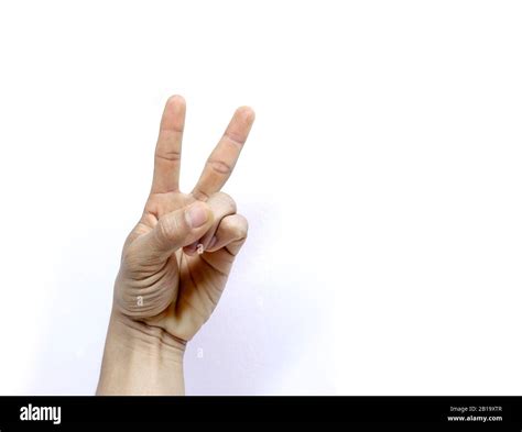 Peace Fingers Sign