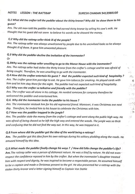 Image result for Class 12 Chapter Rat Trap