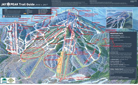 Honest Trail Map - Jay Peak : r/icecoast