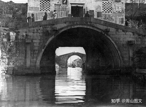 1921年江苏无锡老照片，小桥流水人家 - 知乎