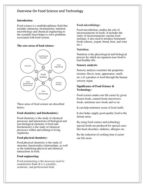 Food Science and Technology 的图像结果