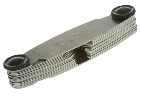 1724 7,5-15MM MikronTec | MikronTec Radius Gauge Metric 16 Blades 7.5mm ...