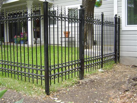 Decorative Wrought Iron Fence Cost | Shelly Lighting