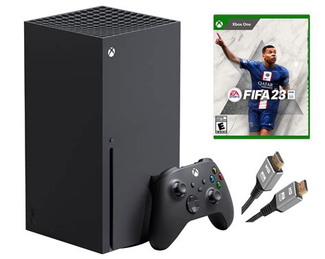 Microsoft Xbox Series X Console: 2023 Newest 1TB SSD Black Version with FIFA 23 Full Game & High ...