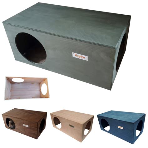 Buy Hop Inn Large Rabbit Hideout House Cat Hideout Shelter 60 x 30 x ...