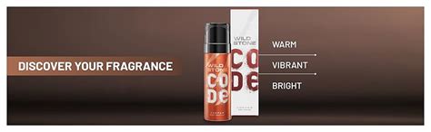 WILD STONE CODE Copper Long Lasting No Gas Body Perfume Spray for Men ...