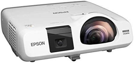 Epson 536Wi Short Throw Interactive WXGA 3LCD Projector : Amazon.in ...