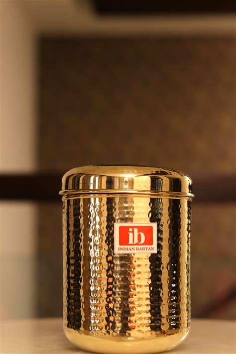 Buy Brass Container | Brass Dabba| IndianBartan – Indian Bartan