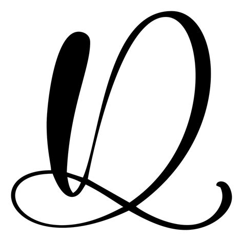 Hand drawn calligraphy letter D. Script font logo. Handwritten brush style flourish 44997398 ...