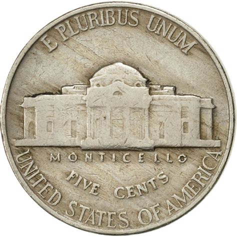 Five Cents 1942 Jefferson Nickel, Coin from United States - Online Coin ...