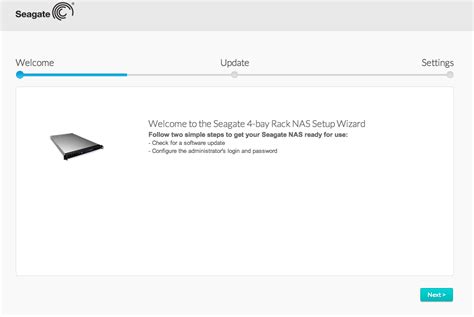 Seagate NAS Setup 的图像结果