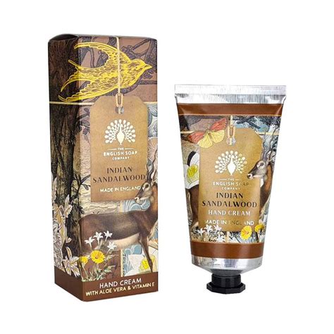 The English Soap Company Anniversary Indian Sandalwood Hand Cream (75ml)