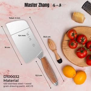 Jual ZHANG XIAO QUAN Slicing knife SJ MASTER series Model:D100032 P/N ...