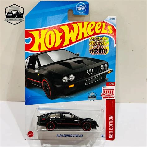 Hot Wheels Alfa Romeo GTV6 3.0 (Exclusive Recolor) – 2024 Factory Seal ...