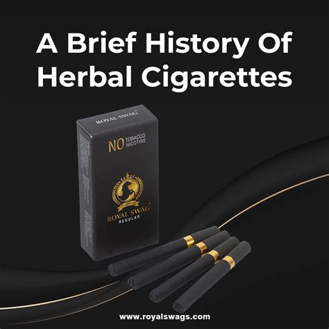 A brief history of herbal cigarettes | Royal swags