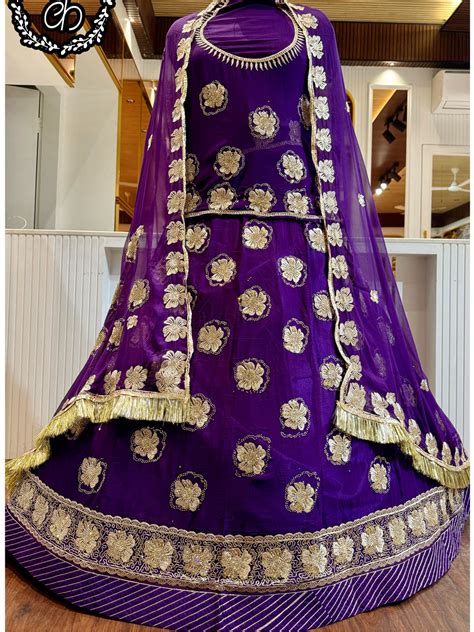Humarahi Pure Wedding Traditional Rajputi Poshak with Barik kasab Work ...