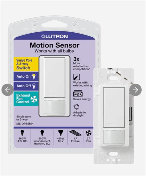 Image result for 4-Way Motion Sensor Switch