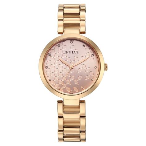 Buy Online Titan Purple Superheads Quartz Analog Rose Gold Dial Rose ...