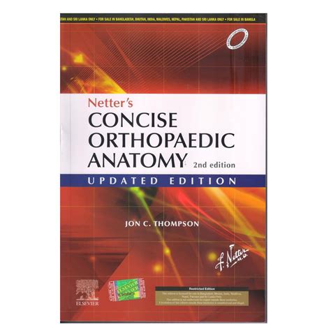 Netters Orthopedic Anatomy Netter's Concise Atlas Of Orthopaedic