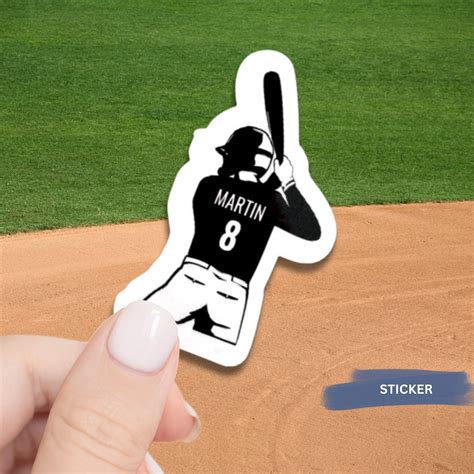 Image result for Baseball Stickers Small Print
