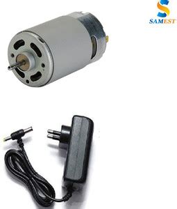 samest AR22 555 dc motor+12v 2amp adapter Electric/Electronic Projects ...
