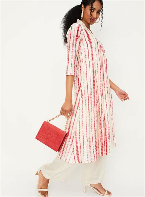 Buy Women Tie and Dye Embroidered Kalidar Kurta Online at just Rs. 1499 ...