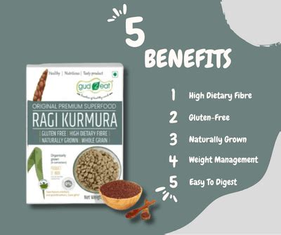 GUD2EAT Ragi Kurmura I Crispy I Crunchy I Diet I with NO PRESERVATIVES ...