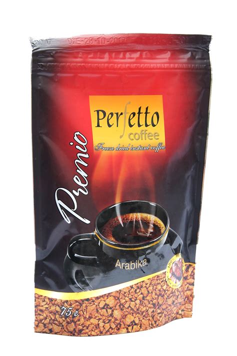 Кофе Perfetto Premio растворимый 75 г - цена со скидкой, купить с ...