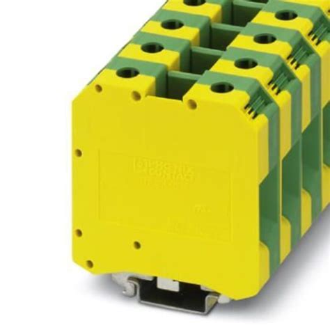 0443078 Phoenix Contact | Phoenix Contact 1-Way DIN Rail Earth Modular ...