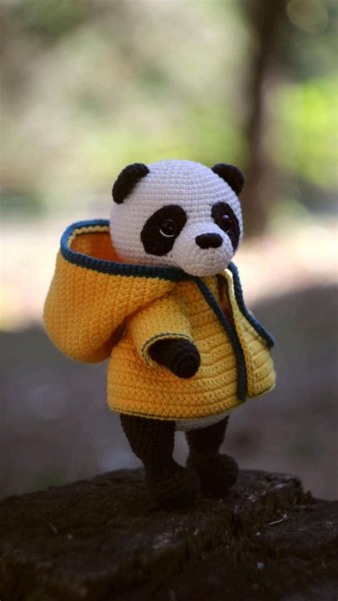 Image result for Crochet Panda Bear Tutorial