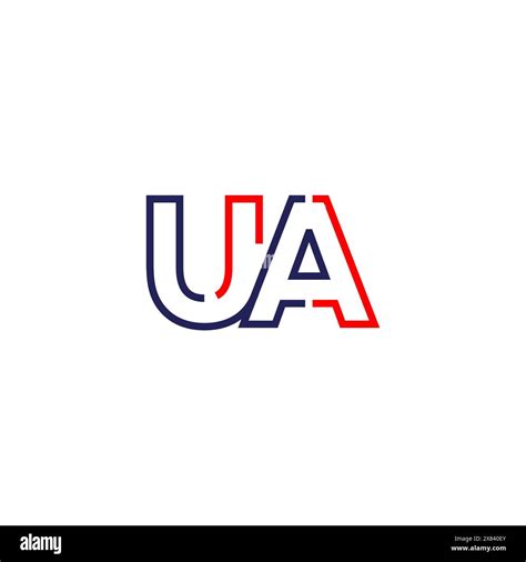 UA tech logo concept design Stock Vector Image & Art - Alamy