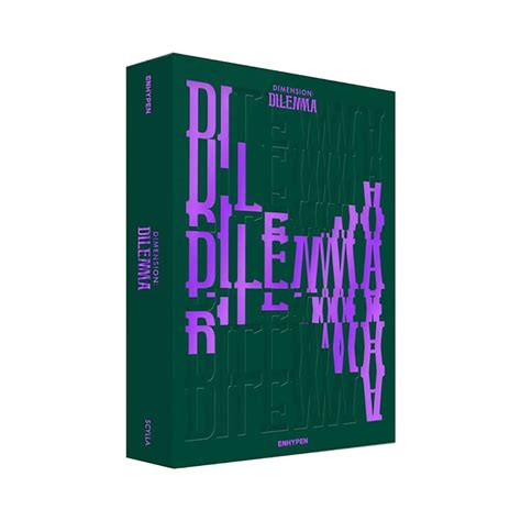Buy ENHYPEN Dimension Dilemma (Scylla Version) 1st Album CD+Photobook ...