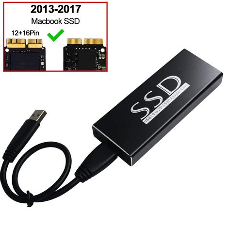 GODSHARK USB 3.0 PCIe SSD Enclosure for 2013 2014 2015 2016 2017 ...