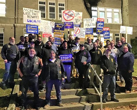 Teamsters, Allies Rally for Contract Outside of Shelton City Hall ...