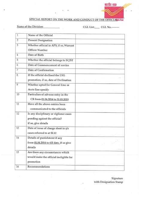 Promotion process to the cadre of LSG(GL) in POs for the year 2021 ...
