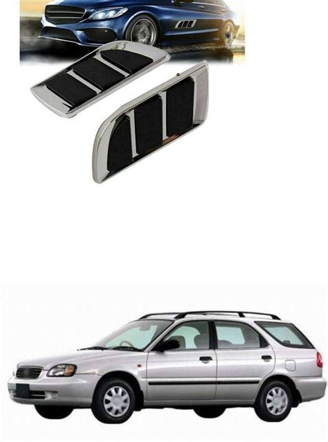 PROEDITION Car Fender Side Vents ABS Fender Stickers Decorative Air ...