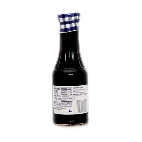 Smucker's Blueberry Syrup 12 OZ - Pack of 2 Bottles + Bonus Recipe Card ...