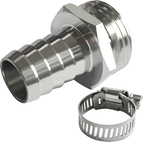 Amazon.com: Fitvell Stainless Steel 3/4'' GHT Female x3/4''NPT Female ...