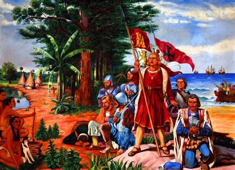 Landing of Columbus in Cuba