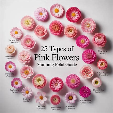 25 Types of Pink Flowers – Stunning Petal Guide – Black Petals