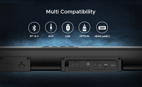 boAt Aavante Bar 5500DA 500W Bluetooth Soundbar w/Dolby Atmos ...